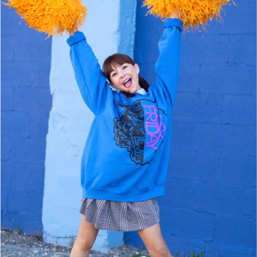 Tiger Friday Oversized Sweatshirt - Adult Small which in TF oversized is AXXL
